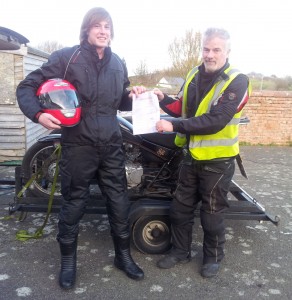 Toby and Ian, CBT training 2013-12-10